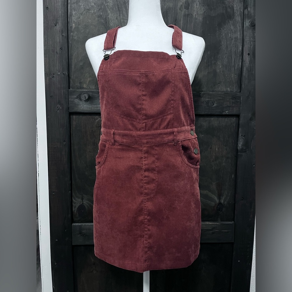 Entro Burgundy Mini Dress